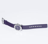 Buy Shop Marc Jacobs Marc Purple Dial Purple Leather Strap Watch for Women - MBM8530 USA Online