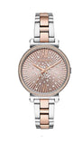 Buy Shop Michael Kors Sofie Quartz Rose Gold Dial Two Tone Steel Strap Watch For Women - MK3972 USA Online