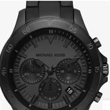 Buy Shop Michael Kors Grayson Chronograph Black Dial Black Steel Strap Watch For Men - MK9109 USA Online