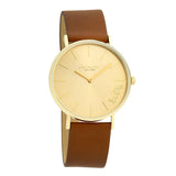 Buy Shop Coach Perry Analog Gold Dial Brown Leather Strap Watch for Women - 14503331-C USA Online