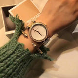 Buy Shop Michael Kors Parker Mother of Pearl Dial Two Tone Steel Strap Watch for Women - MK6400 USA Online