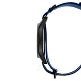 Buy Shop Calvin Klein Tone Blue Dial Blue NATO Strap Watch for Men - K7K514VN USA Online