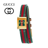 Buy Shop Gucci G-Frame Multicolored Dial Two Tone Nylon Strap Watch For Women - YA128527 USA Online
