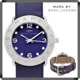 Buy Shop Marc Jacobs Marc Purple Dial Purple Leather Strap Watch for Women - MBM8530 USA Online