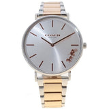 Buy Shop Coach Perry Silver Dial Two Tone Steel Strap Watch for Women - 14503346 USA Online