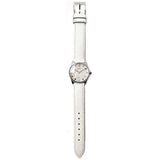 Buy Shop Gucci G-Timeless Mother of Pearl White Dial White Leather Strap Watch For Women - YA126597 USA Online