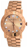 Buy Shop Marc Jacobs Amy Dexter Rose Gold Dial Rose Gold Steel Strap Watch for Women - MBM3216 USA Online