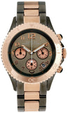 Marc Jacobs Marc Chronograph Grey Dial Two Tone Steel Strap Watch for Men - MBM3157