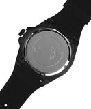 Buy Shop Guess Genesis Quartz Black Dial Black Silicone Strap Watch For Men - W1254G2 USA Online