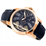 Buy Shop Fossil Grant Twist Multifunction Blue Dial Blue Leather Strap Watch for Men - ME1162 USA Online