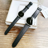 Buy Shop Movado Museum Classic Black Dial Black Leather Strap Watch for Men - 0607194 USA Online