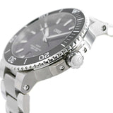 Buy Shop Oris Aquis Date Black Dial Silver Steel Strap Watch for Men - 0173377304134-0782405PEB USA Online