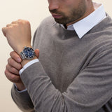 Buy Shop Oris Aquis Date Blue Dial Silver Steel Strap Watch for Men - 0173377304135-0782405PEB USA Online
