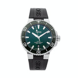 Buy Shop Oris Aquis Date Green Dial Black Rubber Strap Watch for Men - 0173377304157-0742464EB USA Online