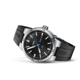 Buy Shop Oris TT1 Day Date Black Dial Black Rubber Strap Watch for Men - 0173577524154-0742406FC USA Online