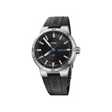 Buy Shop Oris TT1 Day Date Black Dial Black Rubber Strap Watch for Men - 0173577524154-0742406FC USA Online