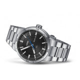Buy Shop Oris TT1 Day Date Black Dial Silver Steel Strap Watch for Men - 0173577524154-0782408 USA Online