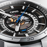 Buy Shop Oris TT1 Engine Date Skeleton Black Dial Silver Steel Strap Watch for Men - 0173377524124-0782408 USA Online