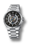 Buy Shop Oris TT1 Engine Date Skeleton Black Dial Silver Steel Strap Watch for Men - 0173377524124-0782408 USA Online