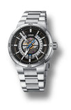 Buy Shop Oris TT1 Engine Date Skeleton Black Dial Silver Steel Strap Watch for Men - 0173377524124-0782408 USA Online