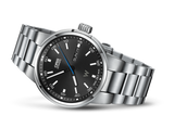 Buy Shop Oris Williams Day Date Black Dial Silver Steel Strap Watch for Men - 0173577404154-0782450S USA Online