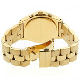 Buy Shop Marc Jacobs Blade Chronograph Black Dial Gold Steel Strap Watch for Women - MBM3309 USA Online