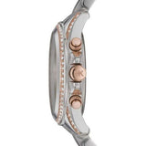 Buy Shop Michael Kors Blair Chronograph Silver Dial Silver Steel Strap Watch for Women - MK5459 USA Online