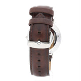 Buy Shop Daniel Wellington Classic Bristol Quartz White Dial Brown Leather Strap Watch For Men - DW00100023 USA Online