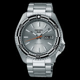 Seiko 5 Sports Special Edition Silver Dial Silver Steel Strap Watch For Men - SRPK09K1