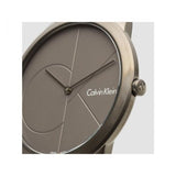 Buy Shop Calvin Klein Minimal Grey Dial Grey Mesh Bracelet Watch for Men - K3M517P4 USA Online
