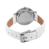 Buy Shop Daniel Wellington Classic Petite Bondi Black Dial White Leather Strap Watch For Women - DW00100284 USA Online