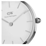 Buy Shop Daniel Wellington Classic Petite Cornwall White Dial Black Nylon Strap Watch For Women - DW00100252 USA Online