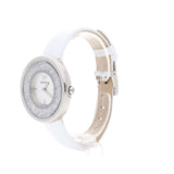 Buy Shop Swarovski Crystalline Pure White Dial White Leather Strap Watch for Women - 5275046 USA Online