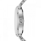 Buy Shop Michael Kors Harman Analog Silver Dial Silver Steel Strap Watch For Women - MK3672 USA Online
