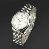 Buy Shop Tissot Le Locle Automatic Silver Dial Silver Steel Strap Watch For Women - T006.207.11.038.00 USA Online