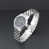 Buy Shop Tissot Le Locle Automatic Lady Black Dial Silver Steel Strap Watch For Women - T006.207.11.058.00 USA Online