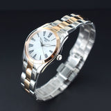 Buy Shop Tissot T Wave Quartz Mother of Pearl Dial Two Tone Steel Strap Watch for Women - T112.210.22.113.00 USA Online