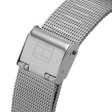 Tommy Hilfiger Jenna Quartz Silver Dial Silver Mesh Bracelet Watch For Women - 1781942