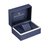 Buy Shop Maserati Traguardo Chronograph Blue Dial Black Silicone Strap Watch For Men - R8871612046 USA Online