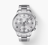 Buy Shop Tissot Chrono XL Classic Silver Dial Silver Steel Strap Watch For Men - T116.617.11.037.00 USA Online