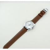 Buy Shop Tissot Gentleman Silver Dial Brown Leather Strap Watch For Men - T127.410.16.031.00 USA Online