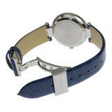 Buy Shop Versace Olympo Gleam White Dial Green Leather Strap Watch for Women - VAN020016 USA Online
