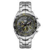 Tag Heuer Formula 1 Ayrton Senna Special Edition Grey Dial Silver Steel Strap Watch for Men - CAZ101AF.BA0637