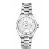 Tag Heuer Formula 1 Diamonds Mother Of Pearl White Dial Silver Steel Strap Watch for Women - WBJ1419.BA0664