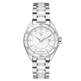 Tag Heuer Formula 1 Diamonds White Dial Two Tone Steel Strap Watch for Women - WBJ141AD.BA0974