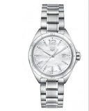 Tag Heuer Formula 1 Quartz Mother of Pearl White Dial Silver Steel Strap Watch for Women - WBJ1418.BA0664