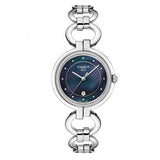 Buy Shop Tissot T Lady Flamingo Mother of Pearl Blue Dial Silver Steel Strap Watch for Women - T094.210.11.126.00 USA Online