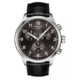Buy Shop Tissot Chrono XL Vintage Quartz Black Dial Black Leather Strap Watch For Men - T116.617.16.062.00 USA Online