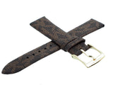 Buy Shop Michael Kors Pyper Quartz Silver Dial Brown Leather Strap Watch For Women - MK2857 USA Online