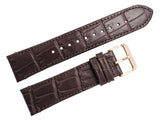 Tommy Hilfiger Daniel Black Dial Brown Leather Strap Watch for Men - 1710379